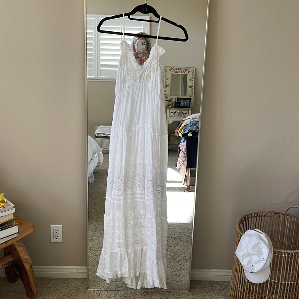 White vacation dress!